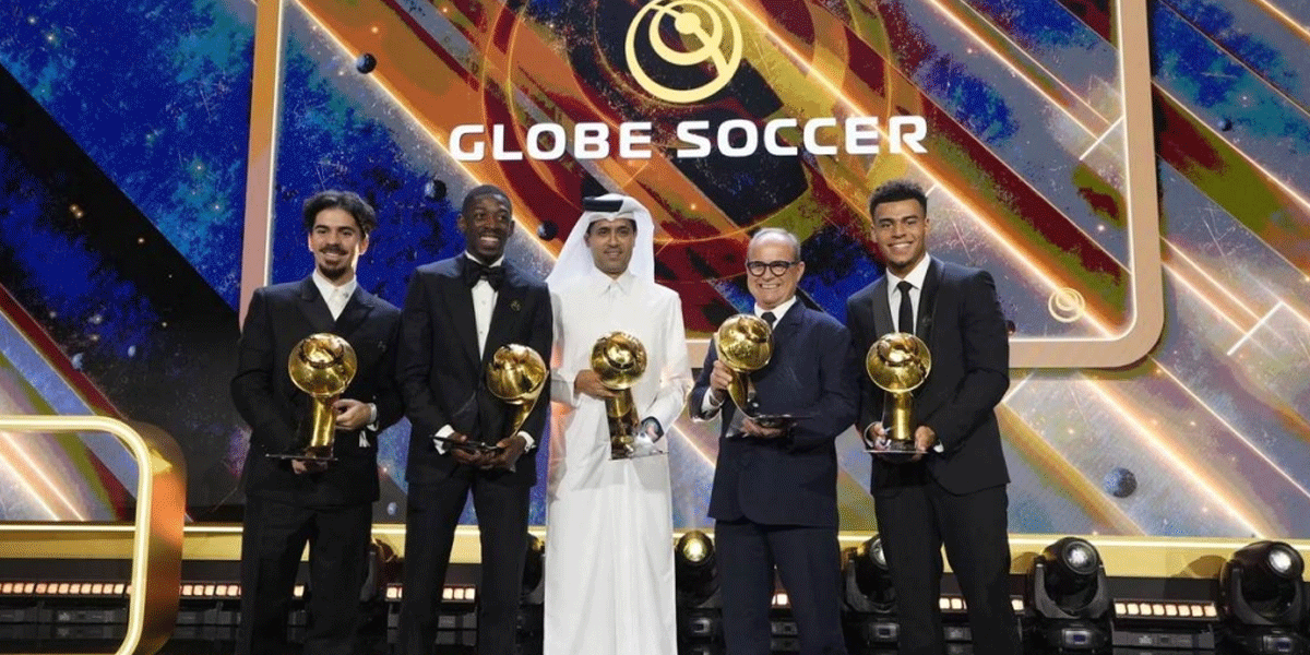 Dembele Jadi Bintang Globe Soccer Awards 2025