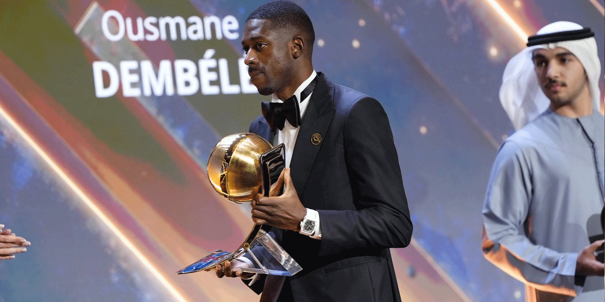 Dembele Jadi Bintang Globe Soccer Awards 2025