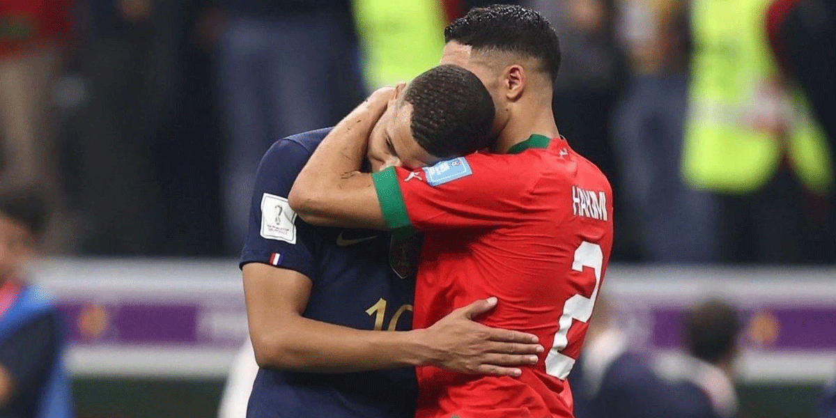 Mbappe Beri Dukungan Spesial Hakimi Saat Maroko Ditahan Imbang Mali